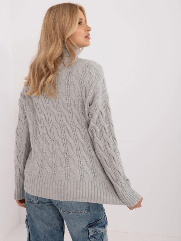 Jumper AT SW 23445.00 šedý jedna velikost