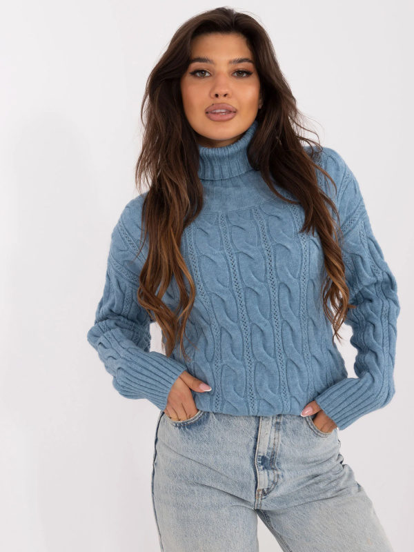 Jumper AT SW 23445.00 modrý jedna velikost