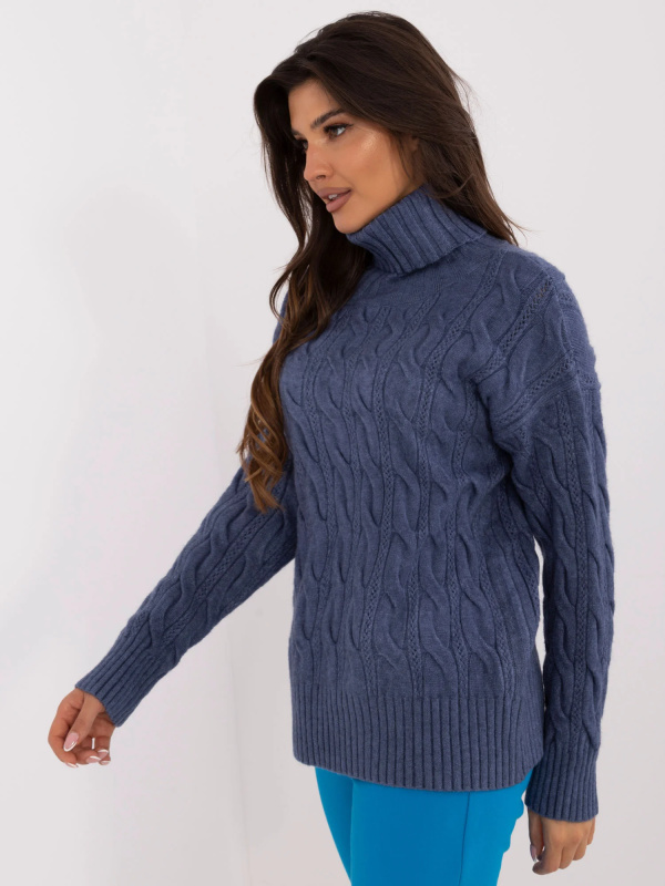 Jumper AT SW 23445.00 tmavě modrý jedna velikost