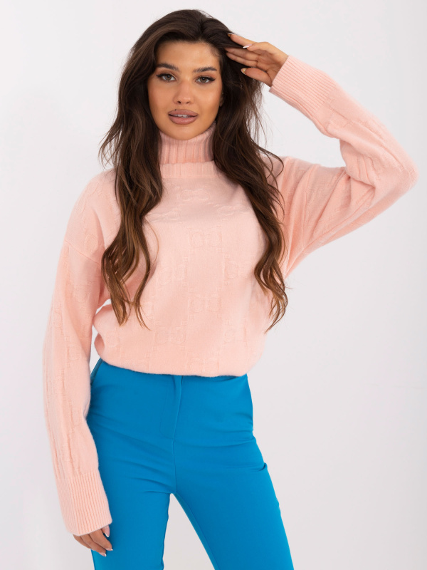 Jumper AT SW 2342 1.35 peach jedna velikost
