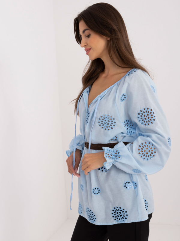 Halenka LK BZ 509747.80 světle modrá L/XL