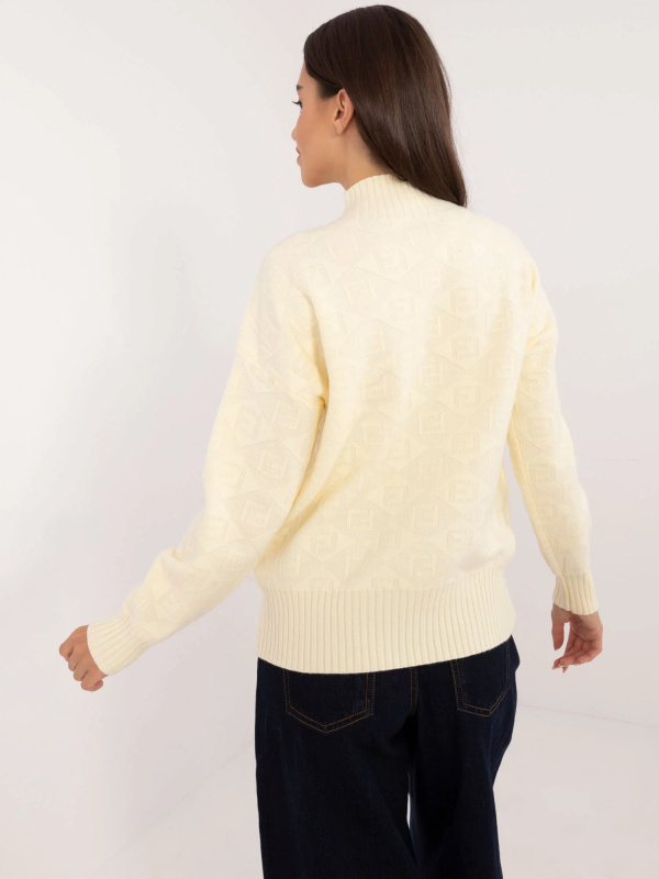 Jumper AT SW 2339.54 světle žlutý jedna velikost