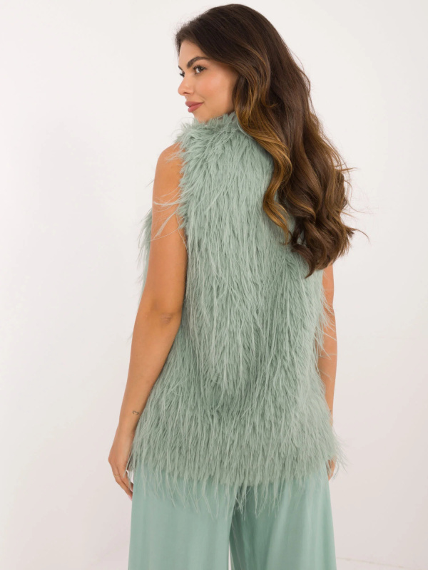 Wool Fashion Italia Vesta -AT-KZ-2349-1.18 Barva: Zelená, Velikost: S/M