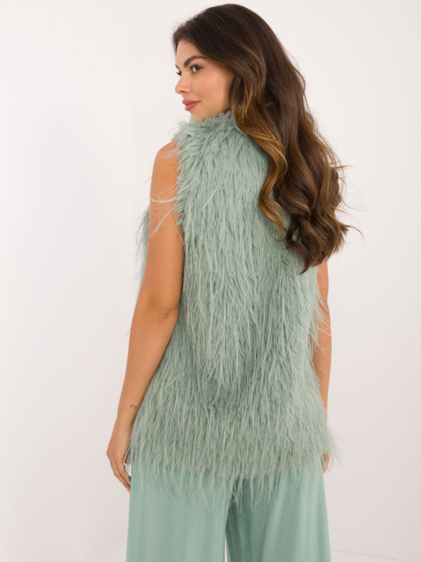 Wool Fashion Italia Vesta -AT-KZ-2349-1.18 Barva: Zelená, Velikost: S/M