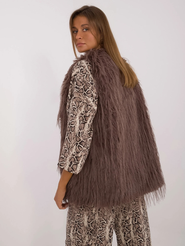 Wool Fashion Italia Vesta -AT-KZ-2349-1.17 Barva: Béžová - tmavě, Velikost: M/L