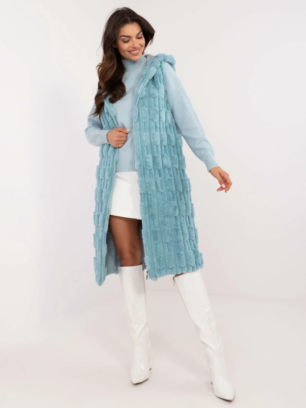 Wool Fashion Italia Vesta -AT-KZ-2368-1.06- Barva: Zelená, Velikost: S/M