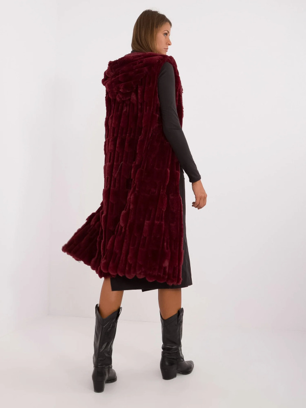 Wool Fashion Italia Vesta-AT-KZ-2368-1.13 Barva: Bordó, Velikost: S/M