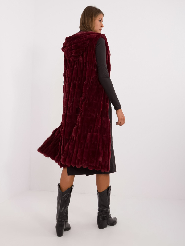 Wool Fashion Italia Vesta-AT-KZ-2368-1.13 Barva: Bordó, Velikost: L/XL