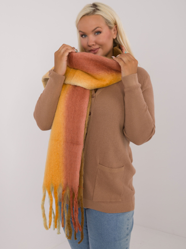 Šála AT SZ 2320.50 oranžová jedna velikost