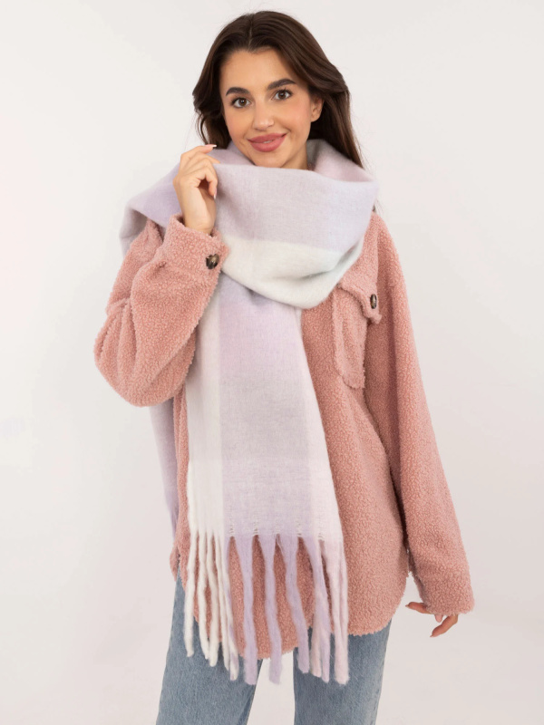 Šála AT SZ 2312502.35 světle fialová jedna velikost