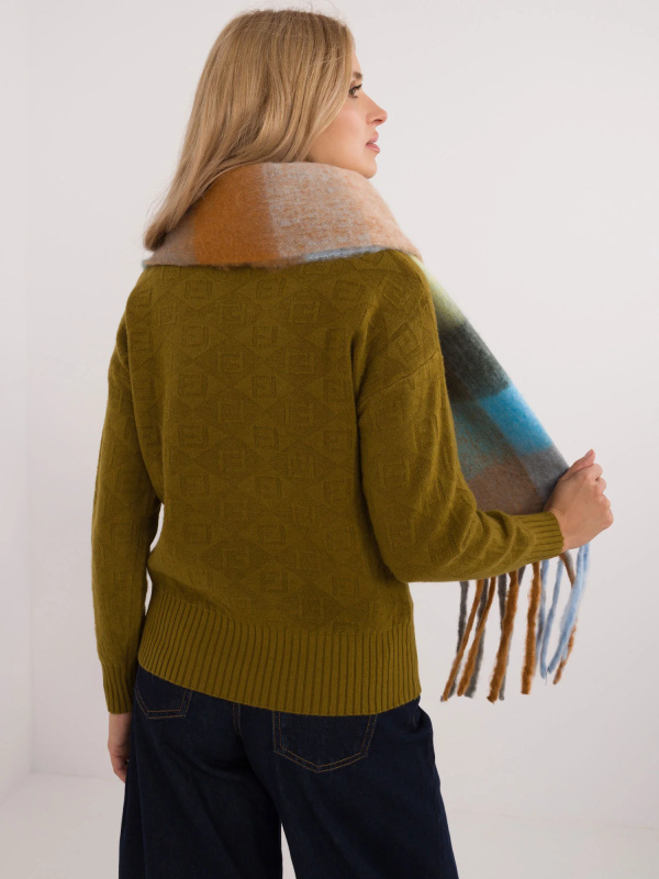 Wool Fashion Italia Šála -AT-SZ-2312501.62 Barva: Vícebarevná, Velikost: UNI