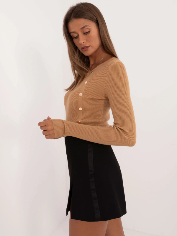 Jumper AT SW 2332 2.62 velbloud S/M