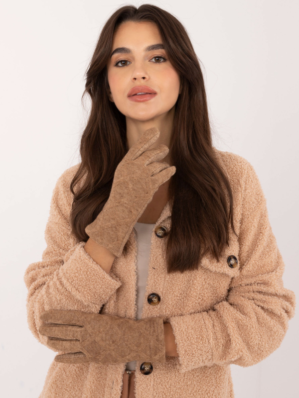 Rukavice AT RK 23901.22 camel S/M