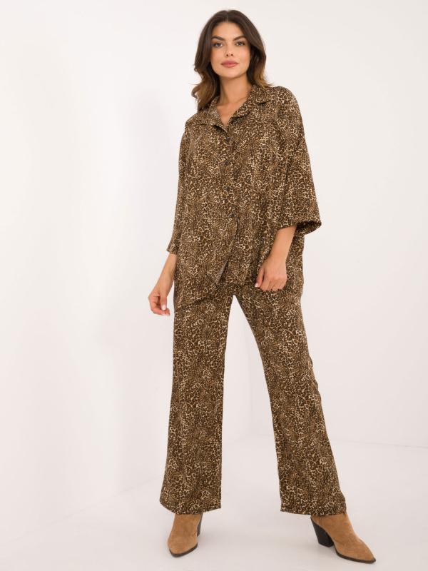 Sada DHJ KMPL 19589 4.64 černá a béžová jedna velikost