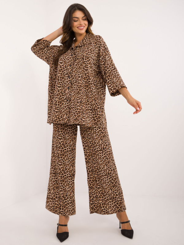 Sada DHJ KMPL 19589 5.54 černá a béžová jedna velikost