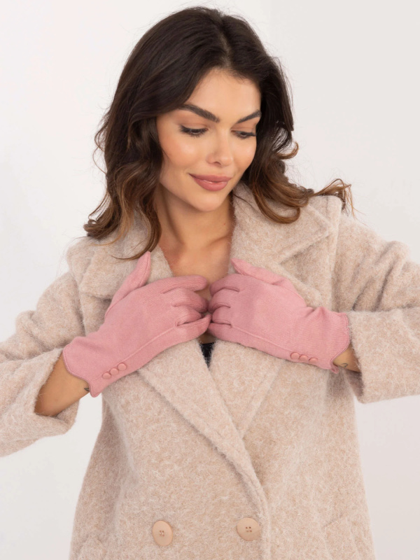 Rukavice AT RK 239503.31 světle růžové L/XL