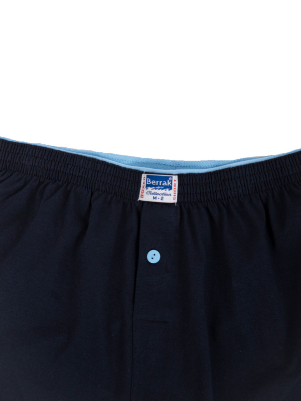 Boxerky BR-BK-1099.26P BERRAK Barva: Modrá, Velikost: 3XL