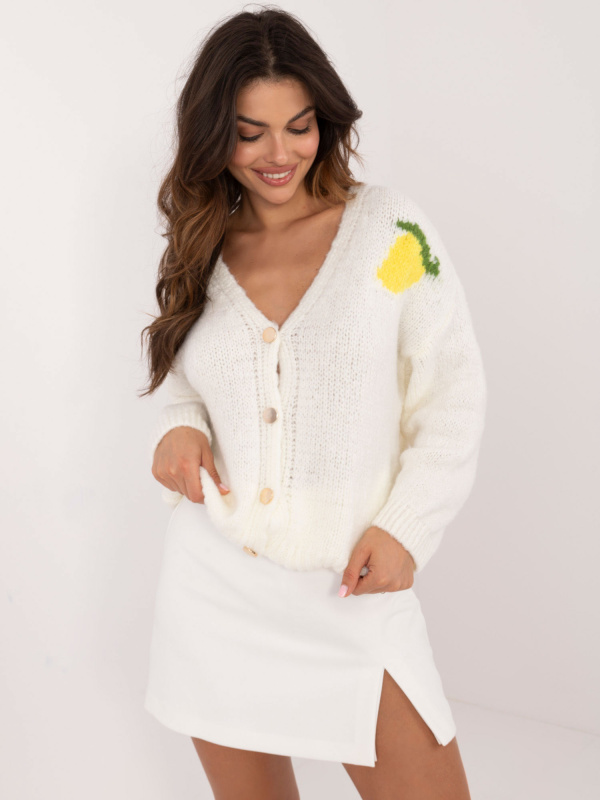 ITALY MODA Svetr -MI-SW-2108.92 Barva: Tělová, Velikost: UNI