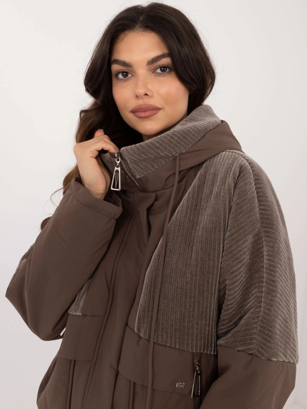 Bunda MBM KR AJ218.42 hnědá M