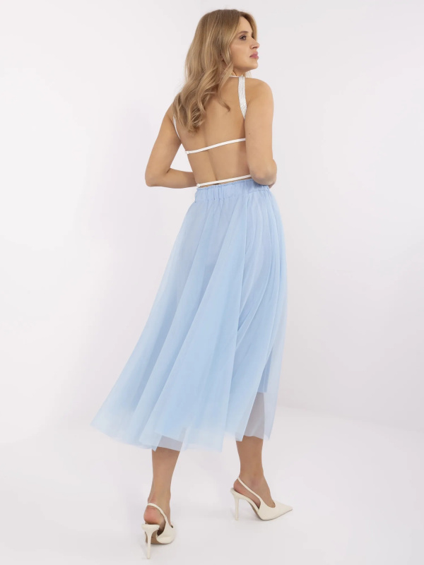 Dámská sukně DHJ-SD-19568.13X ITALY MODA Barva: Šedá, Velikost: UNI