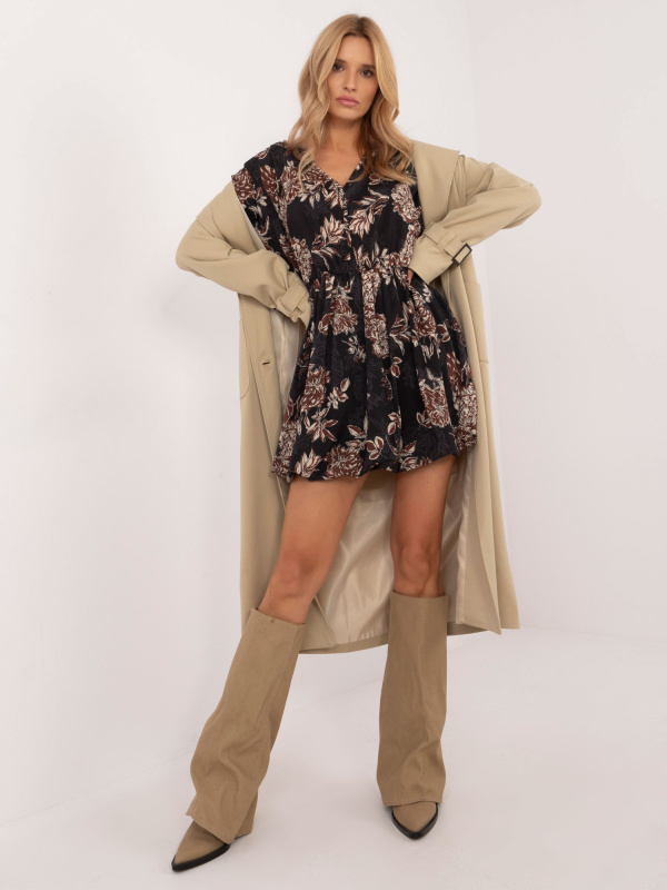 Šaty DHJ SK 19861 6.42 černá jedna velikost