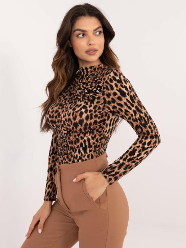 ITALY MODA Halenka -DHJ-BZ-19888-2.49 Barva: Černá, Velikost: UNI