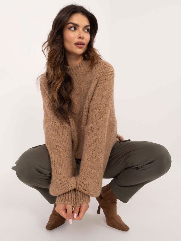 Jumper TW SW BI 3565.69 camel jedna velikost