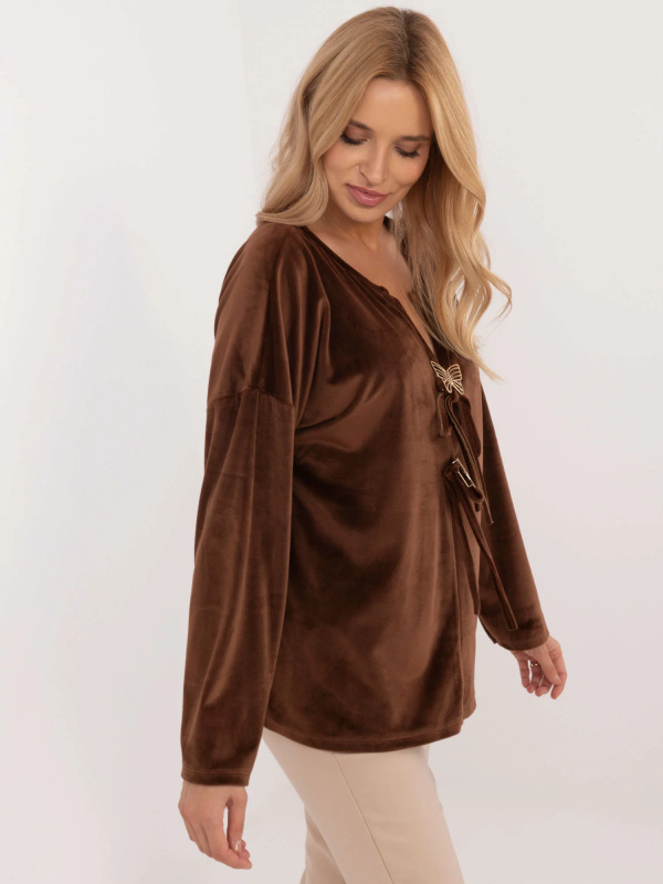 Halenka DHJ BZ 19916.03P hnědá jedna velikost