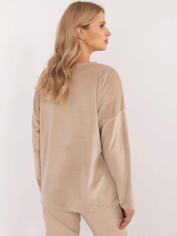 Halenka DHJ BZ 19916.03P béžová jedna velikost