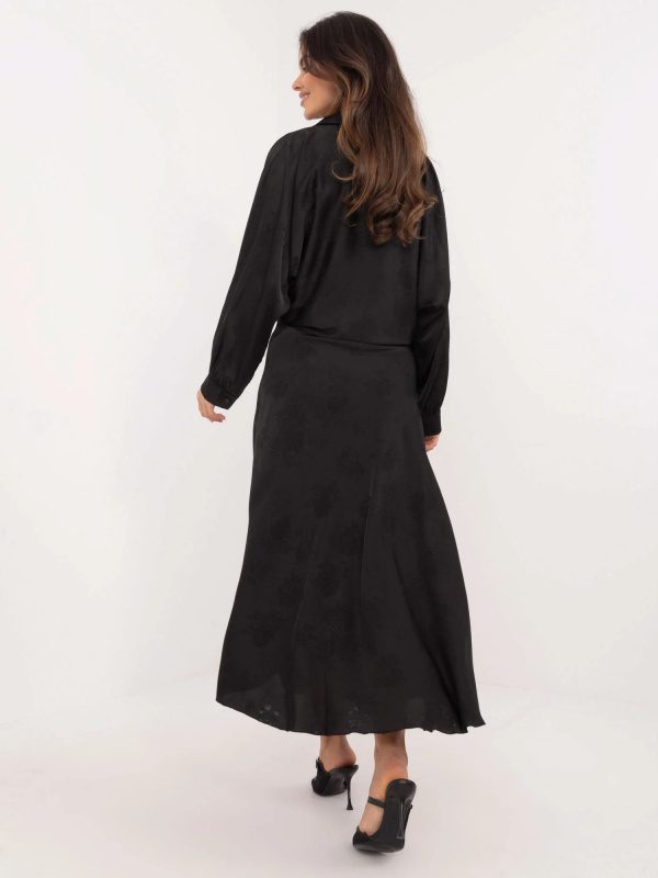 ITALY MODA Dámská sukně DHJ-SD-19293.67 Barva: Černá, Velikost: UNI