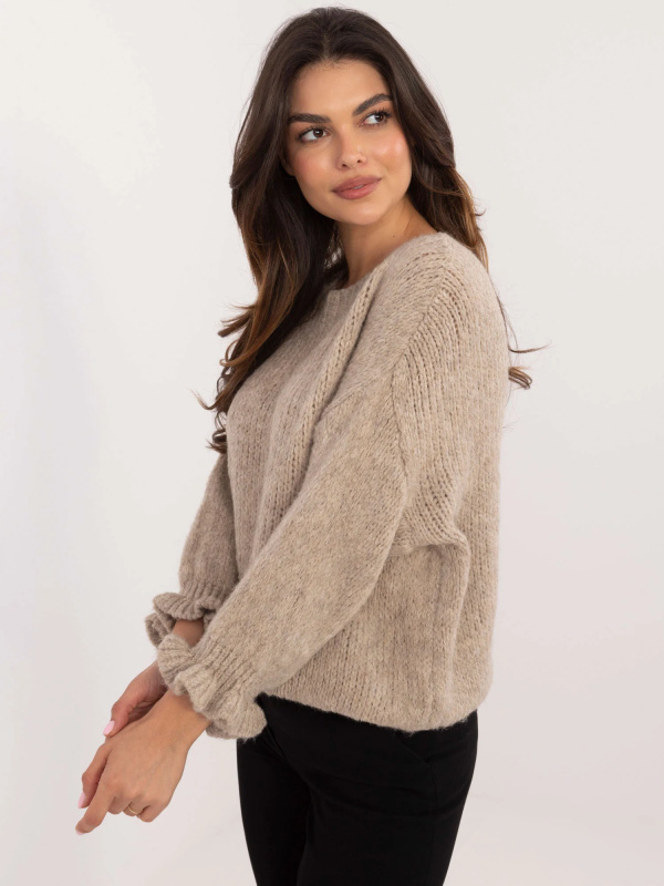 Jumper MI SW 2912.10X béžový jedna velikost