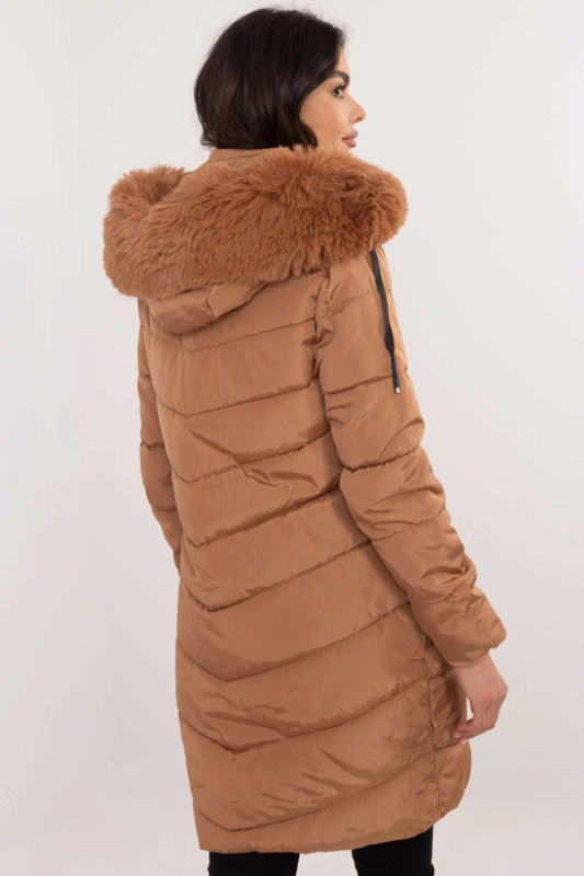Dámská bunda 2402.36 hnědá - FPrice XXL