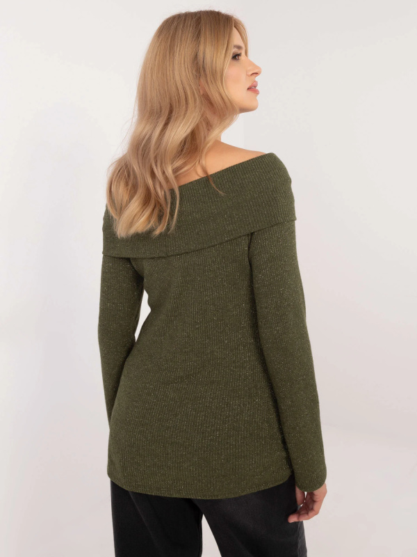 Svetr DHJ SW A2449.33 khaki jedna velikost