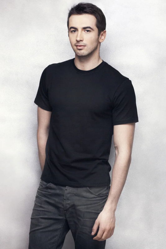 Pánské tričko Alex k/r - TOP-BIS černá S