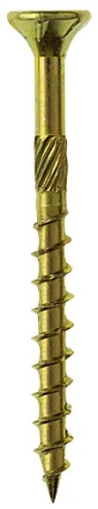 Vrut do dřeva Profi Depot TurboDRILL / 4 x 45 mm / 200 ks / zlatá Varianta: ivi1