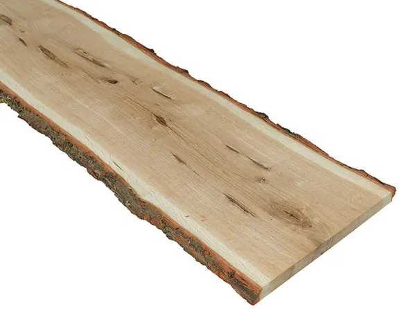 German Masivní deska / 1200 × 260–300 × 26 mm / dub Varianta: ivi1