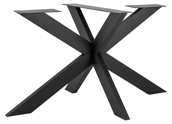 Stolová noha Cityline Spider / 140 × 70 × 72 cm / černá Varianta: ivi1