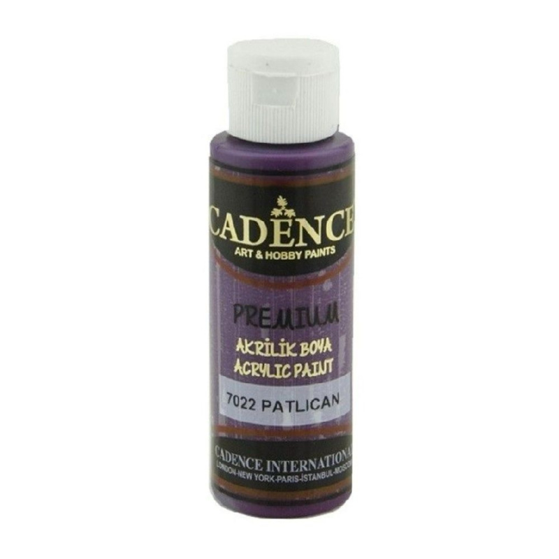 Cadence Akrylová barva Cadence Premium, 70 ml - VYBERTE ODSTÍN - Akrylová barva Cadence Premium, 70 ml - aubergine, fialová lilková