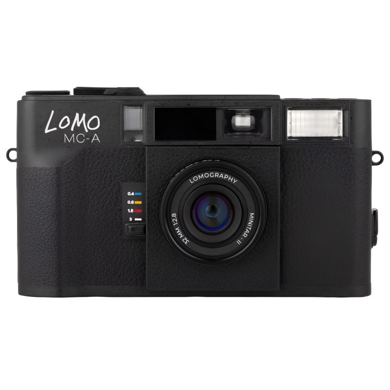 LOMOGRAPHY MC-A Film Camera, black