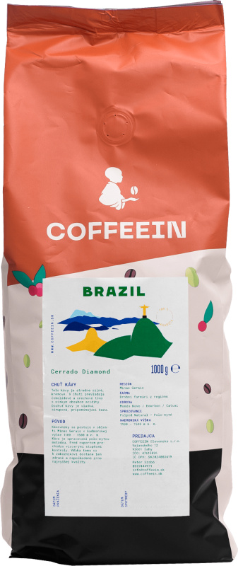 Coffeein Brazil Cerrado Diamond 1000g