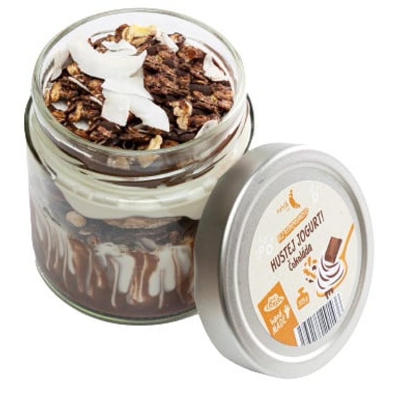 Rohlik.cz Hustej jogurt s müsli a hořkou čokoládou mini