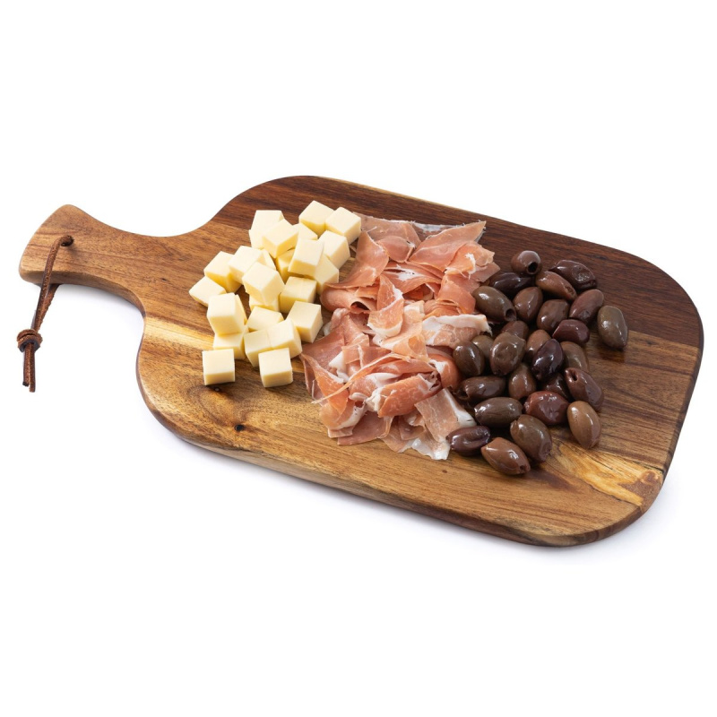 Rohlik.cz Tapas mix jamón serrano, gouda, černé olivy Kalamata