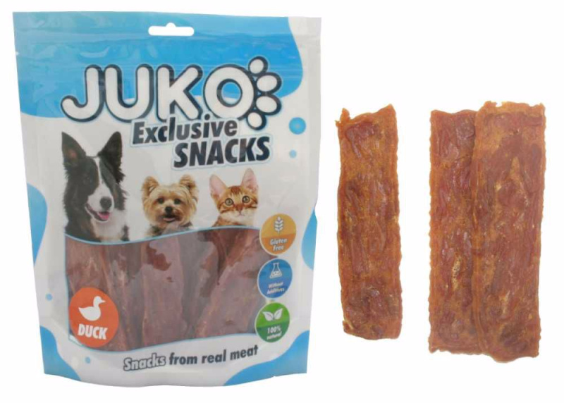 JUKO Snacks Duck Soft jerky 250 g