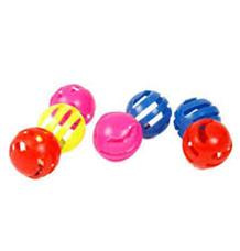 Set balónků pro kočky s rolničkou 3 cm 7 ks