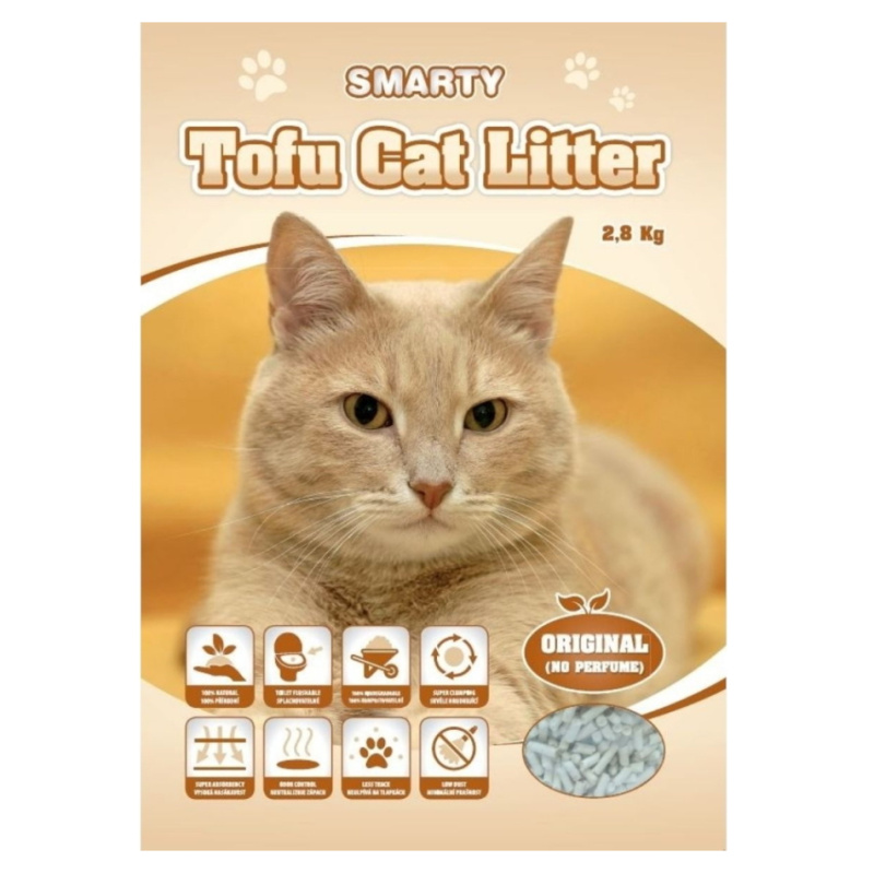 Smarty Tofu Cat Litter Green Tea podestýlka 6 lt 