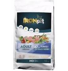IRONpet Dog Adult Medium Turkey (Krůta) 12 kg