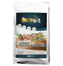 IRONpet Dog Adult Large & Giant Turkey (Krůta) 12 kg