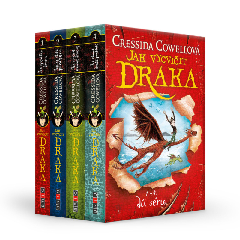 Jak vycvičit draka 1.-4. díl (4 knihy) - Cressida Cowell - kniha z kategorie Beletrie pro děti