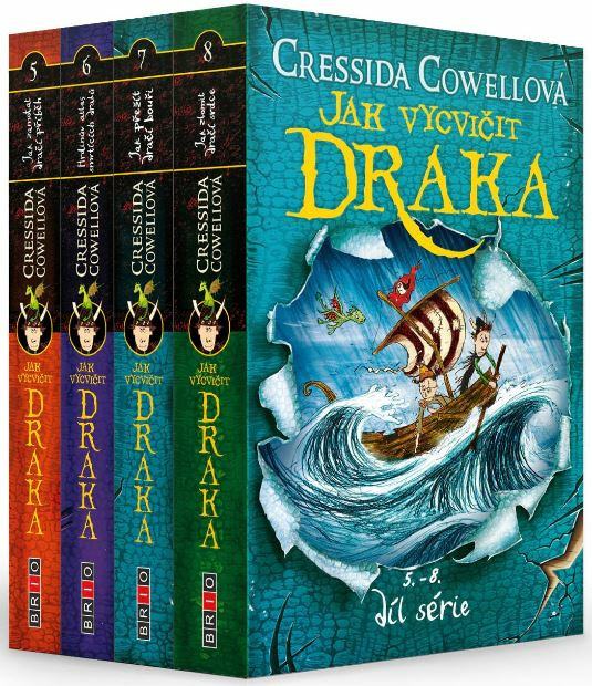 Jak vycvičit draka: 5.–8. díl série - Cressida Cowellová