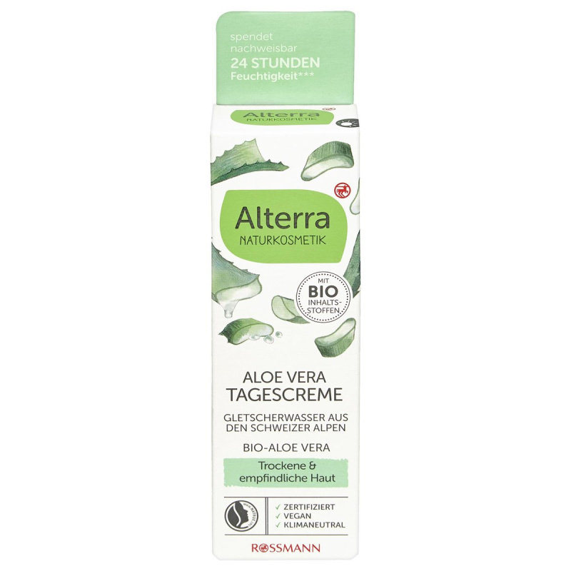 Alterra Naturkosmetik denní krém s aloe vera